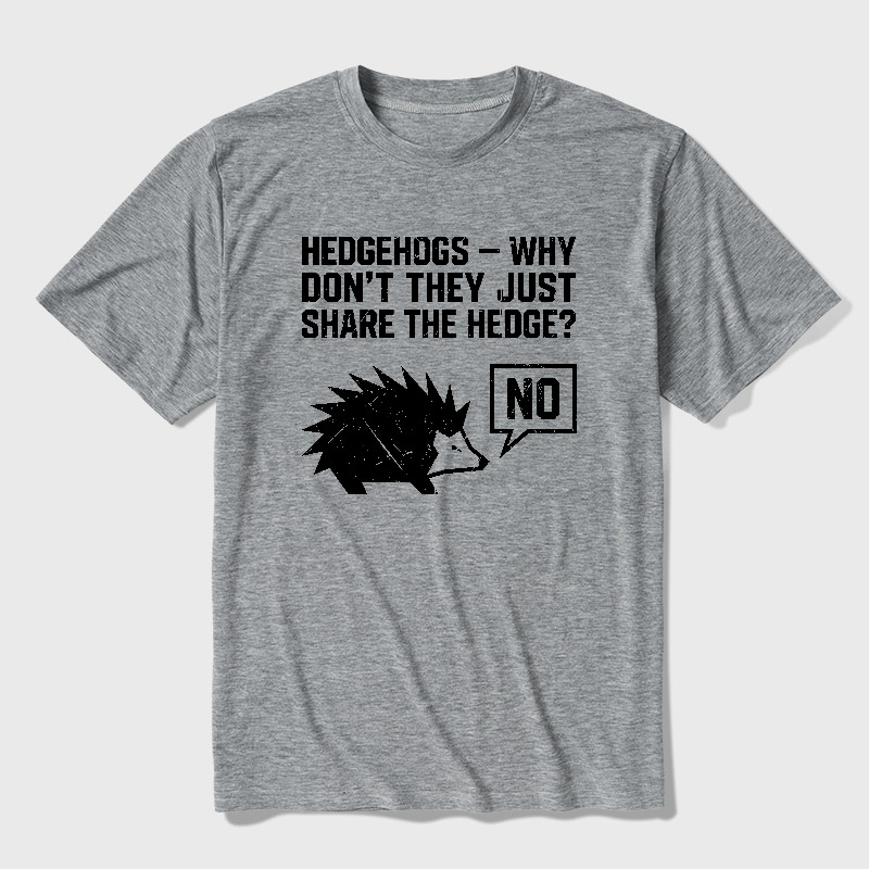 Just Share The Hedge Ultra Soft Heather Tee