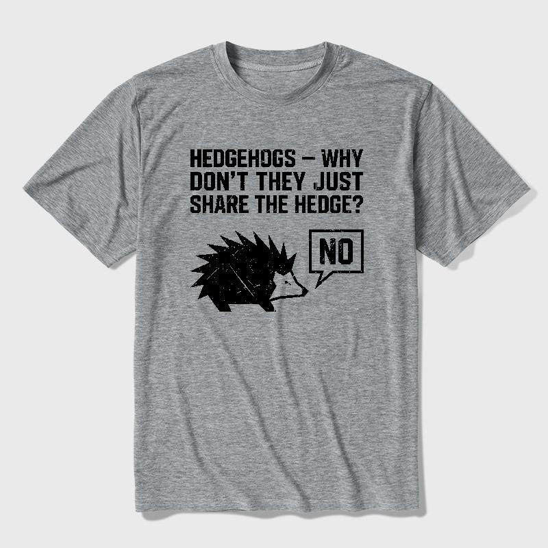Just Share The Hedge Ultra Soft Heather Tee