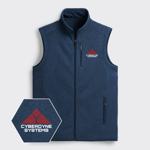 Skynet Tech Support Geek Sweater Fleece Vest