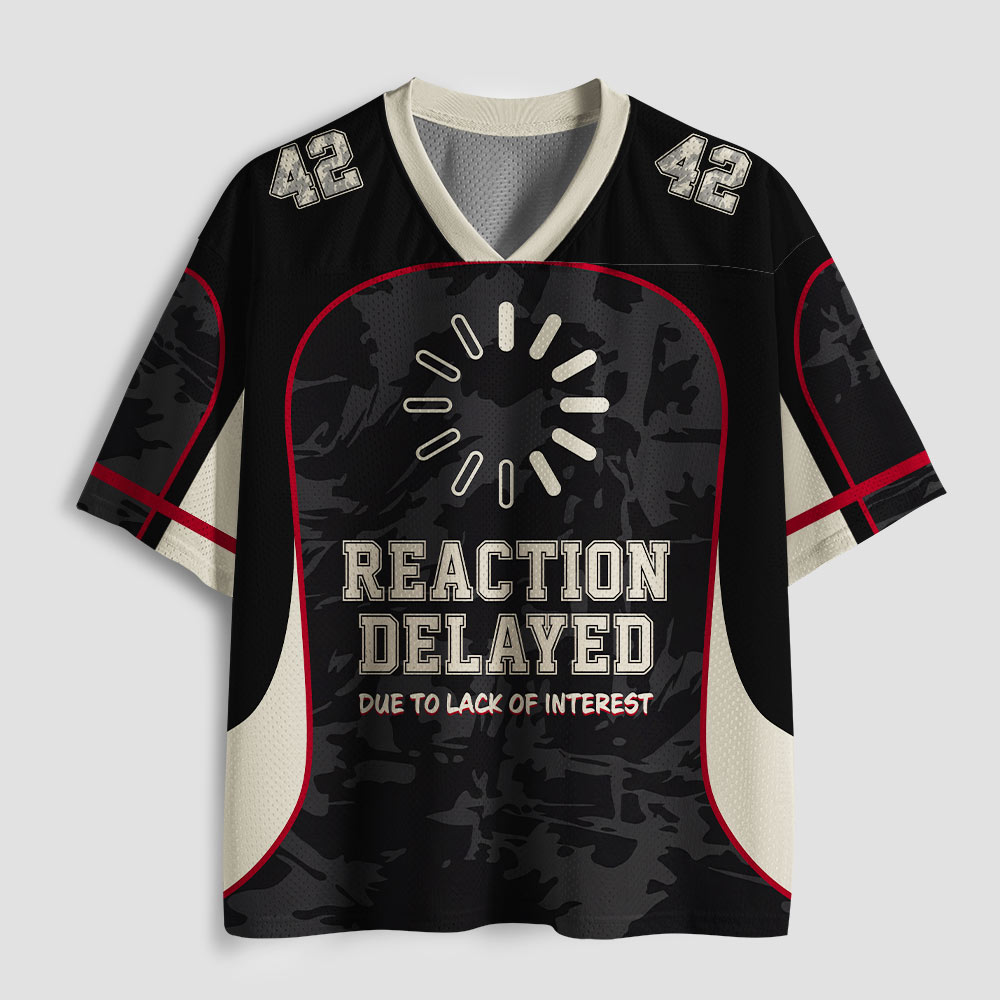 Reaction Delayed Geek Mesh Jersey
