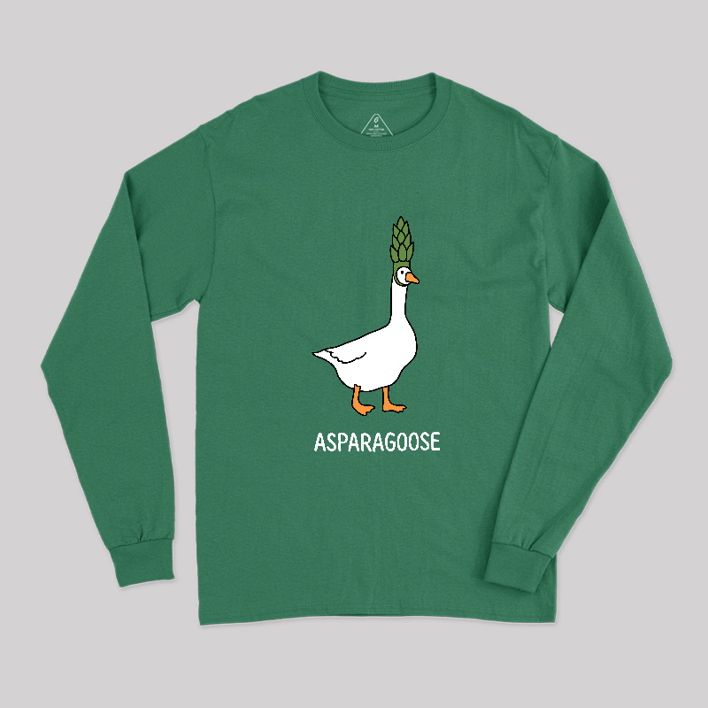 Asparagoose Geek Long Sleeve T-Shirt