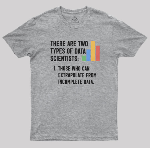 There Are Two Types of Data Scientist Geek T-Shirt