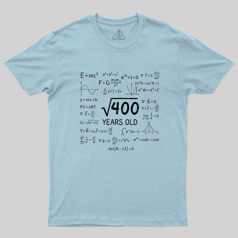 The Age Equation Geek T-Shirt