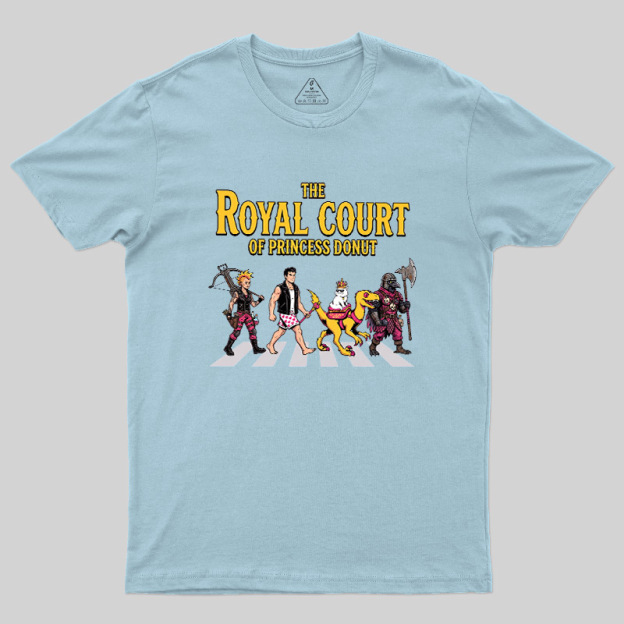 Princess Donut's Abbey Road Parade Geek T-Shirt