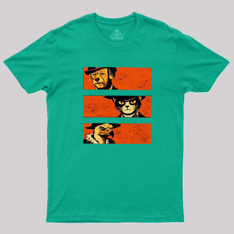 The Good The Bad And The Ugly Geek T-Shirt