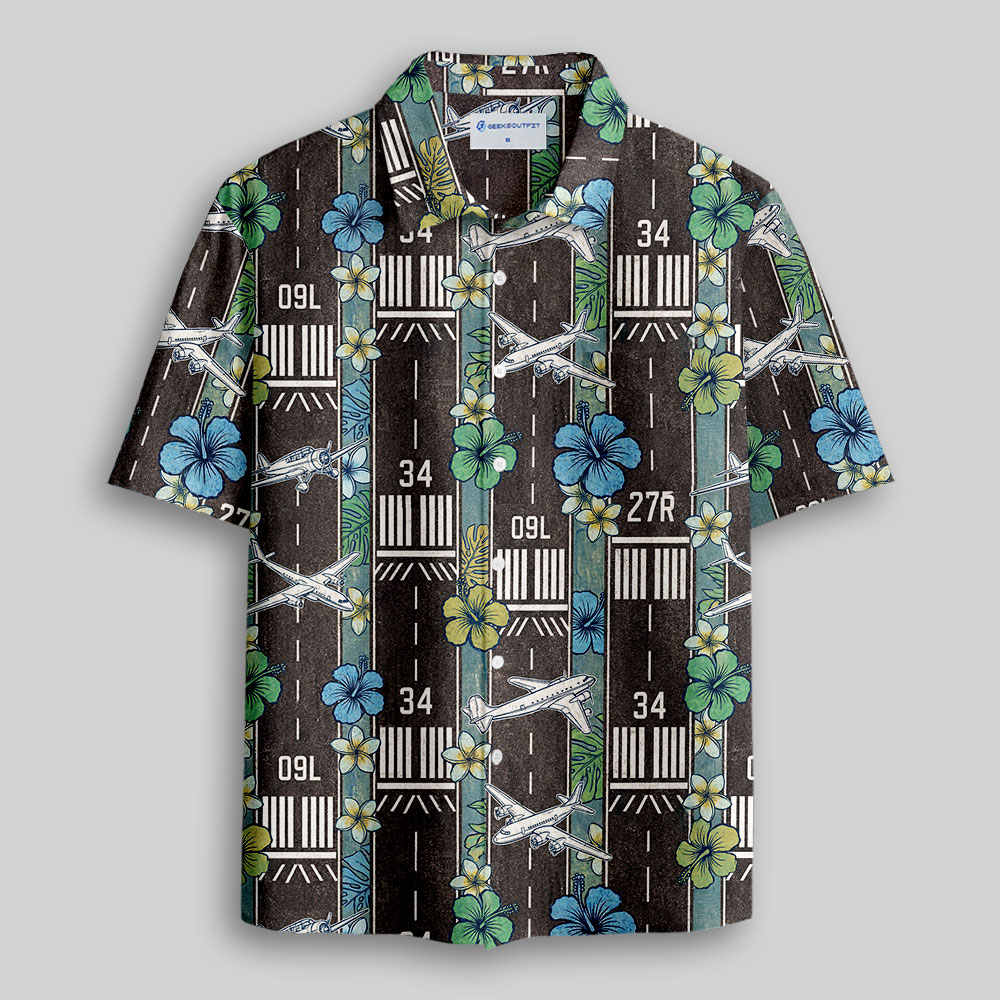 Flight Orbit Button Up Pocket Shirt