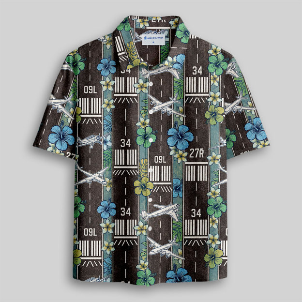 Flight Orbit Button Up Pocket Shirt