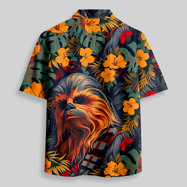 Chewie Flowers and Trees From Button Up Pocket Shirt