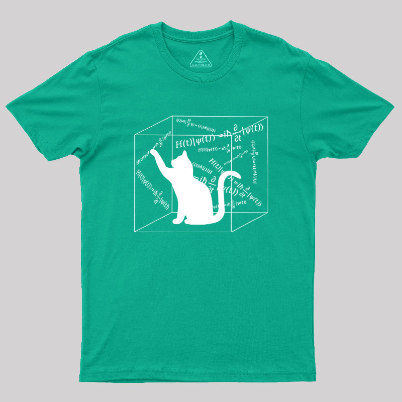 Schrodinger Cat In The Box Geek T-Shirt