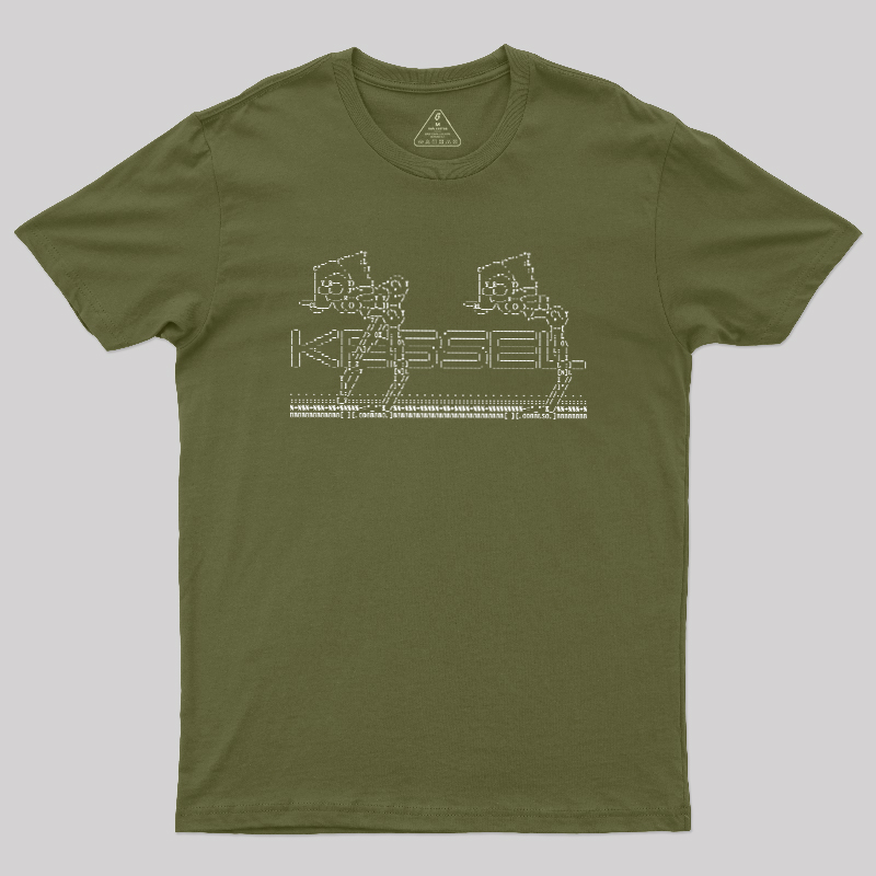 ASCII Art Sci-Fi KESSEL Walker Terminal Code Geek T-Shirt