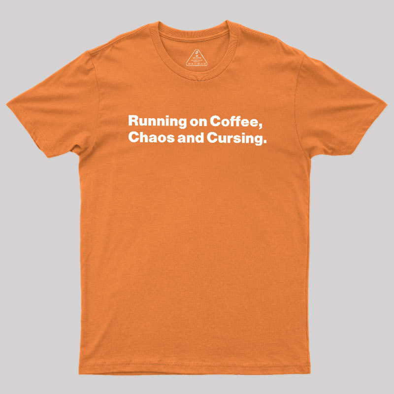 Running on Coffee Geek T-Shirt