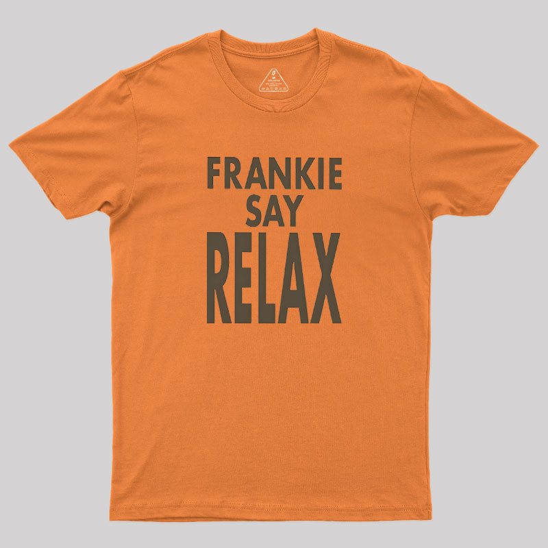 Frankie Say Relax Geek T-Shirt