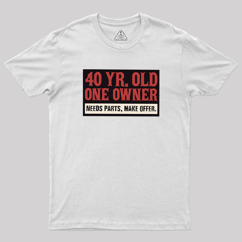 Used Model Geek T-Shirt