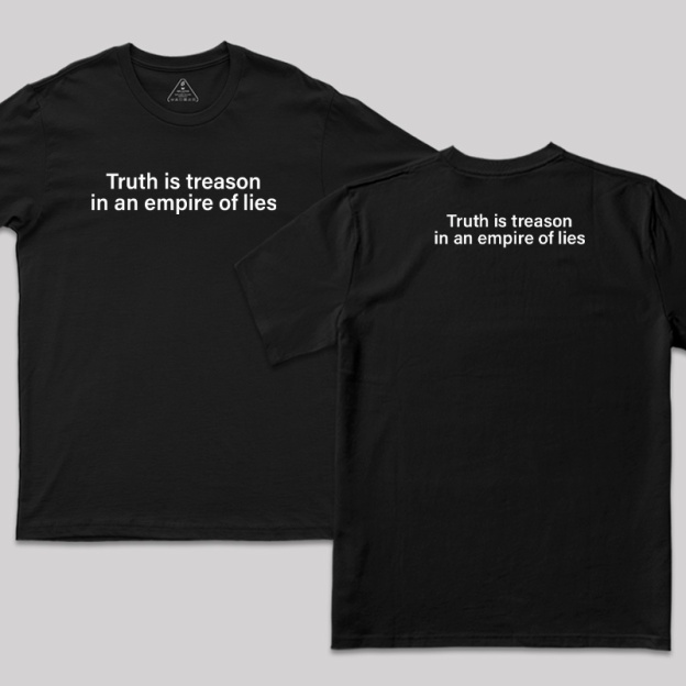 Truth Rebel Front and Back Printed T-Shirt
