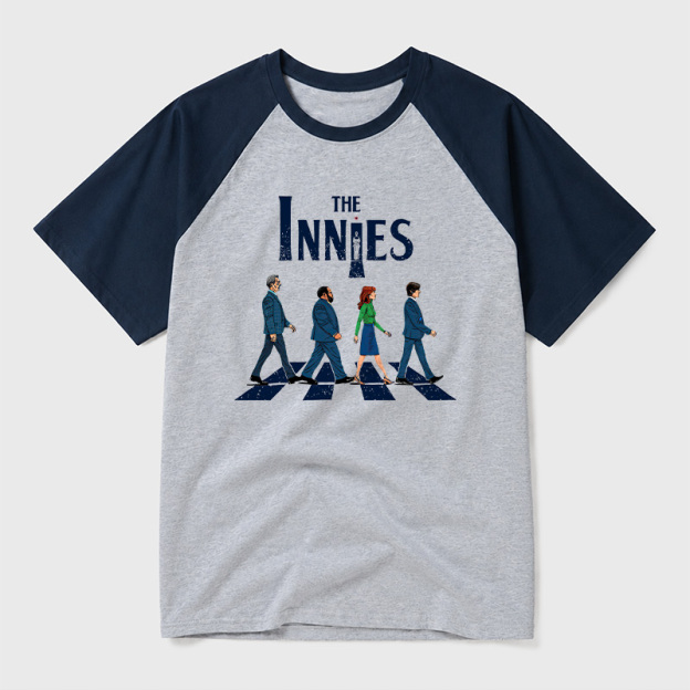 The Innies Geek Retro Raglan T-Shirt