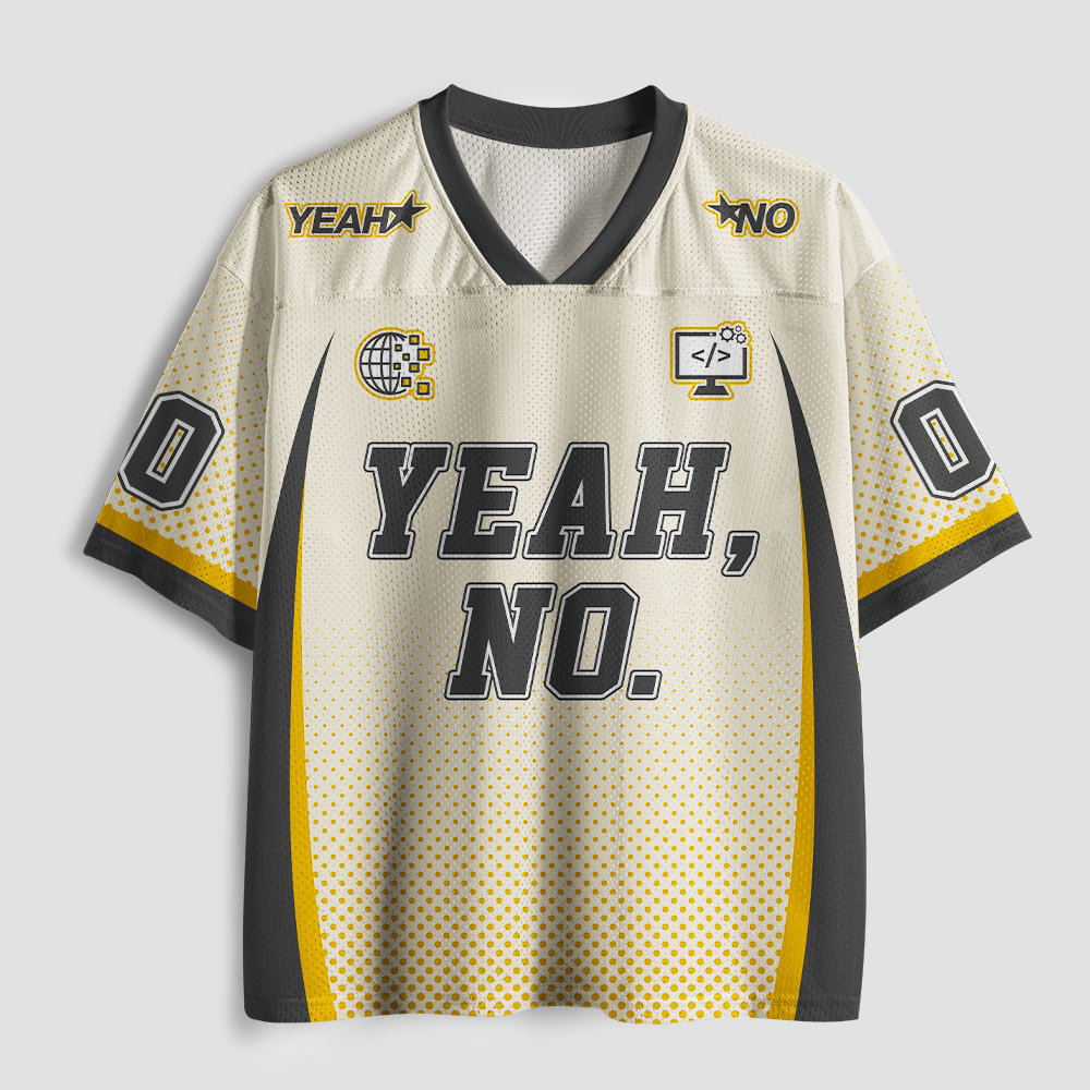 Geeksoutfit Lack Of Trust Geek Mesh Jersey for Sale