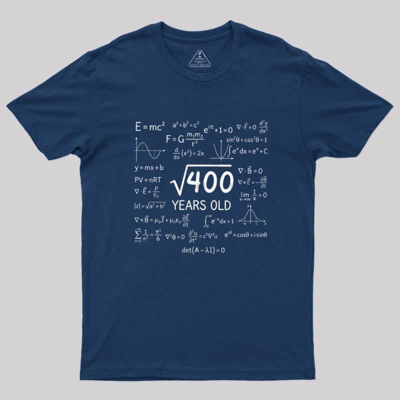 The Age Equation Geek T-Shirt