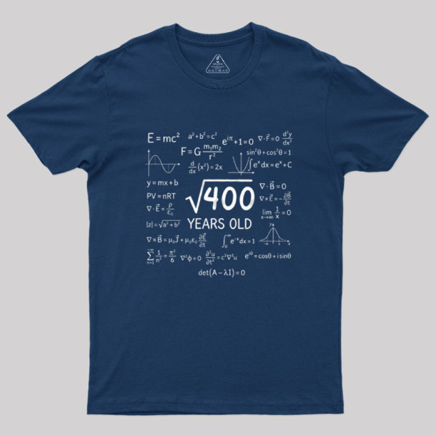 The Age Equation Geek T-Shirt