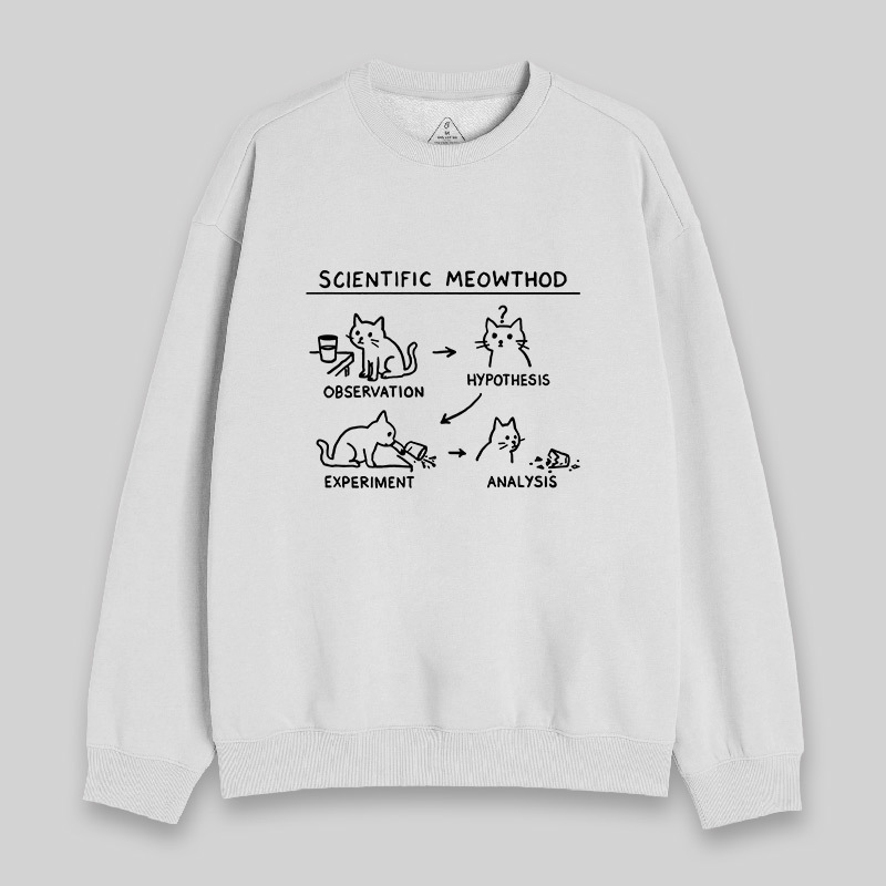 Scientific Meowthod Sweatshirt