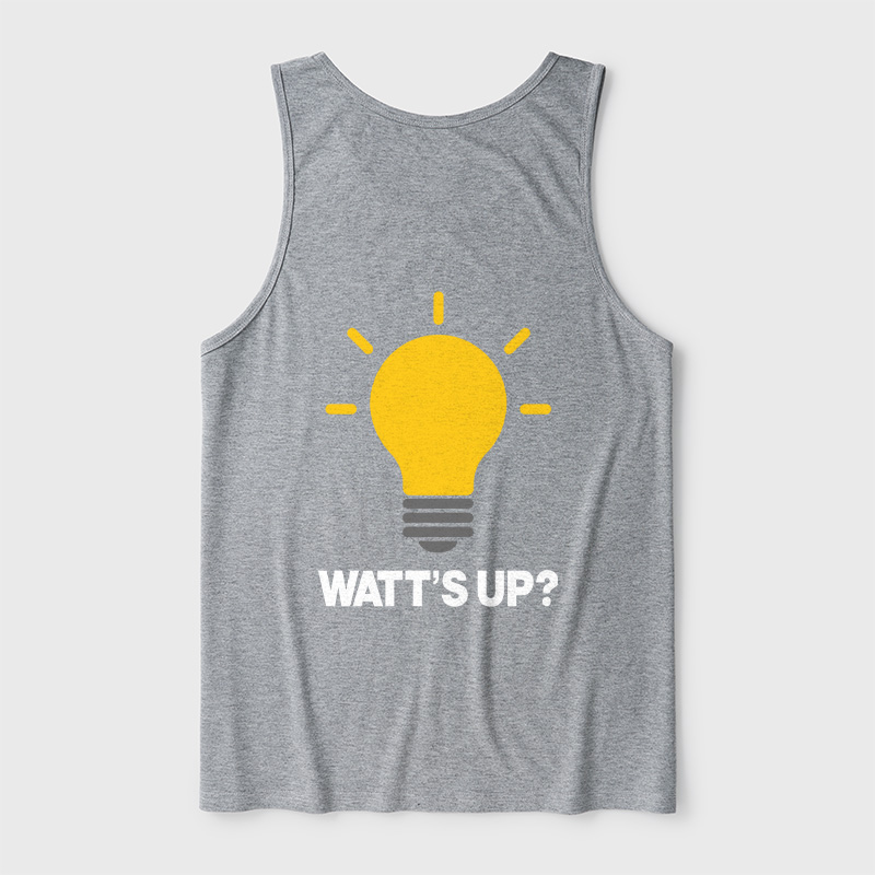 Watt's Up Ultra Soft Heather Tank