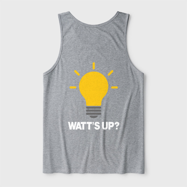 Watt's Up Ultra Soft Heather Tank
