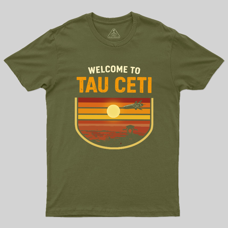 Welcome To Tau Ceti Vintage Geek T-Shirt