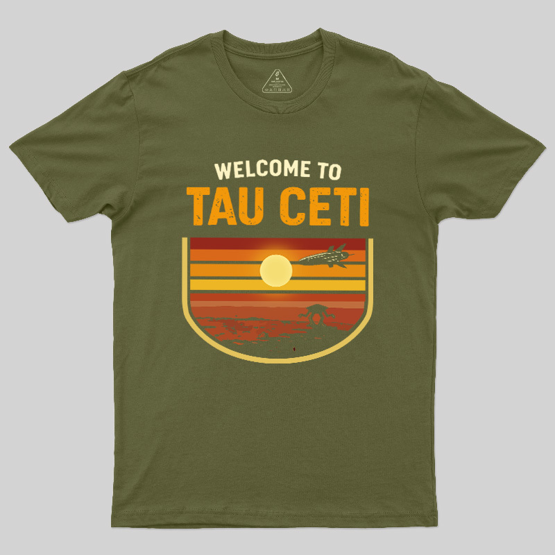 Welcome To Tau Ceti Vintage Geek T-Shirt