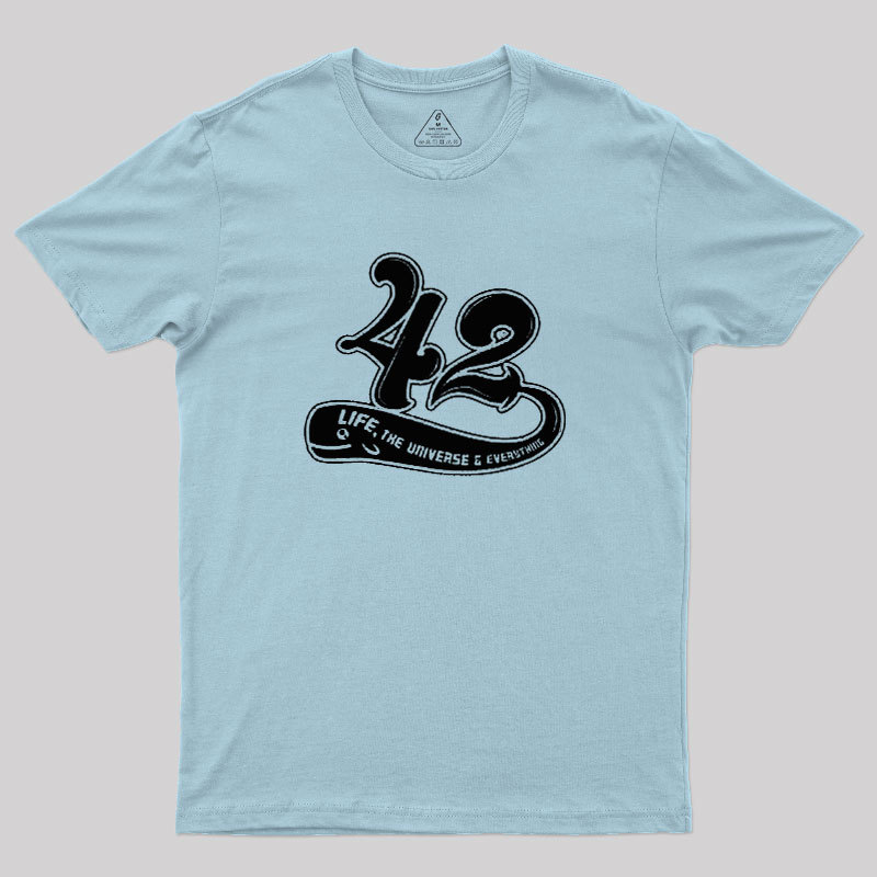 Whale 42 Geek T-Shirt