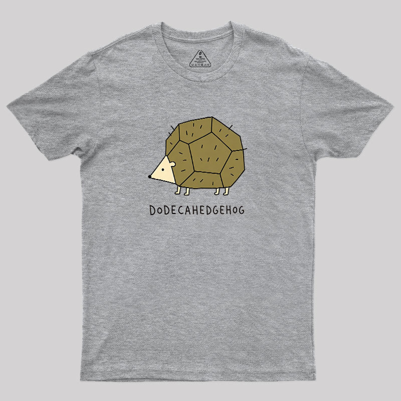 Dodecahedgehog Geek T-Shirt