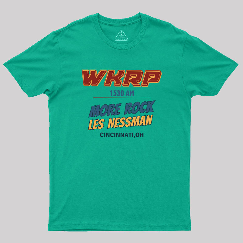WKRP Vibes Geek T-Shirt