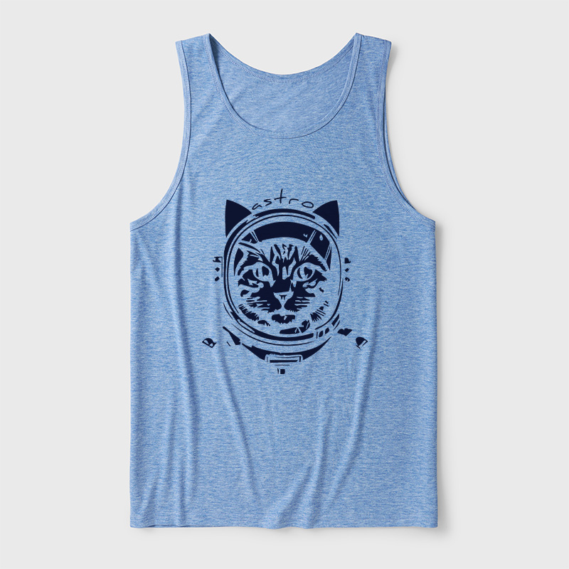 Astro Cat Ultra Soft Heather Tank