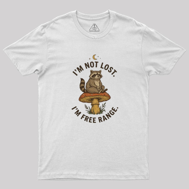 Free Range Raccoon Geek T-Shirt