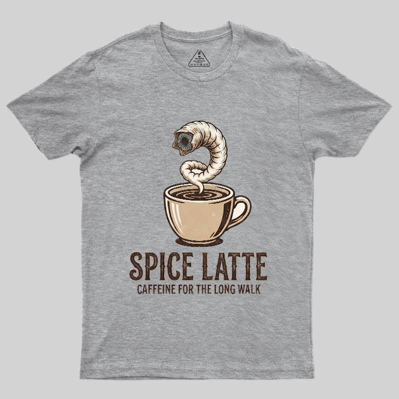 Caffeine For The Long Walk Geek T-Shirt Geek T-Shirt