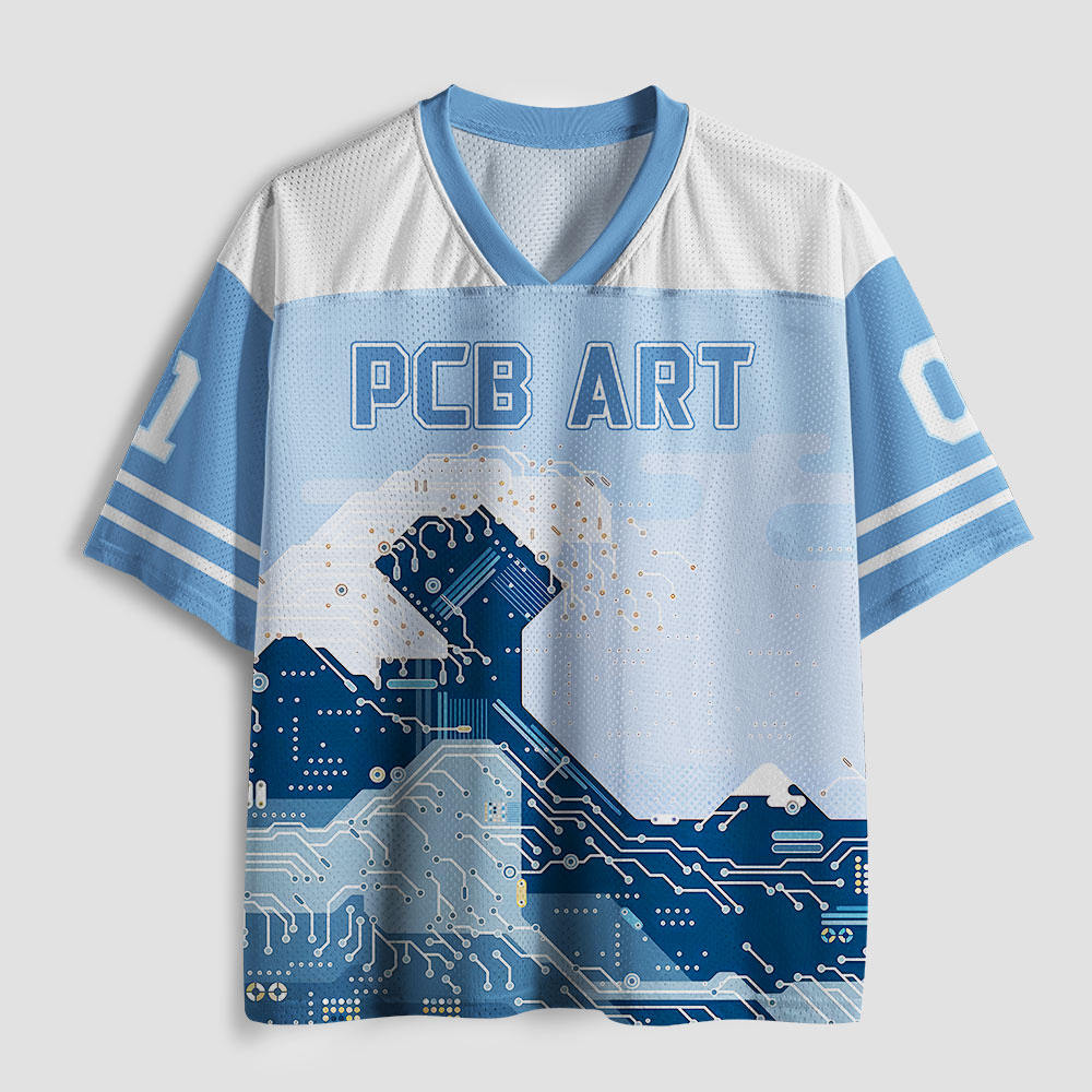 PCB ART Geek Mesh Jersey