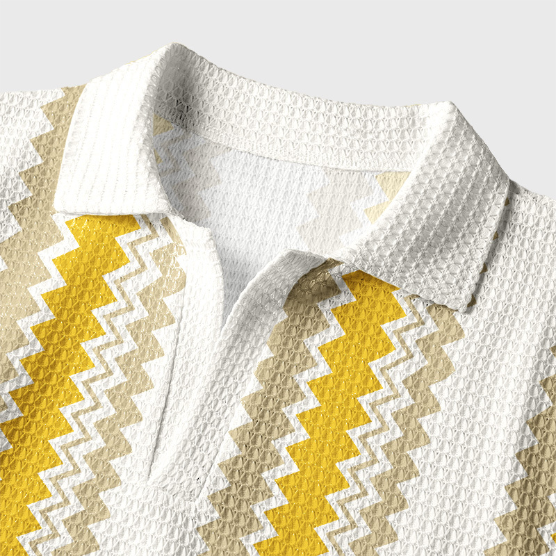 Amaze All Day Geek Crochet Polo Shirt