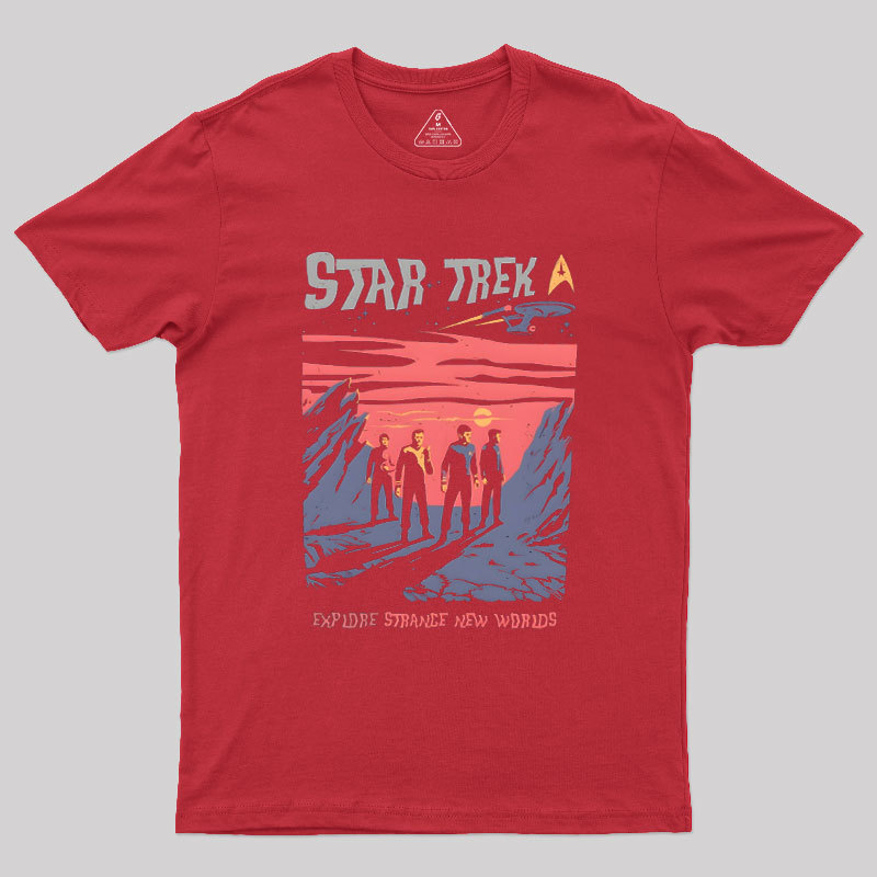 Explore Strange New Worlds Geek T-Shirt