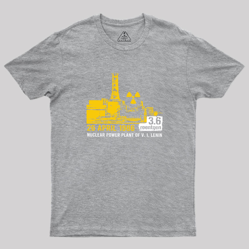 Chernobyl 3.6 Roentgen Geek T-Shirt