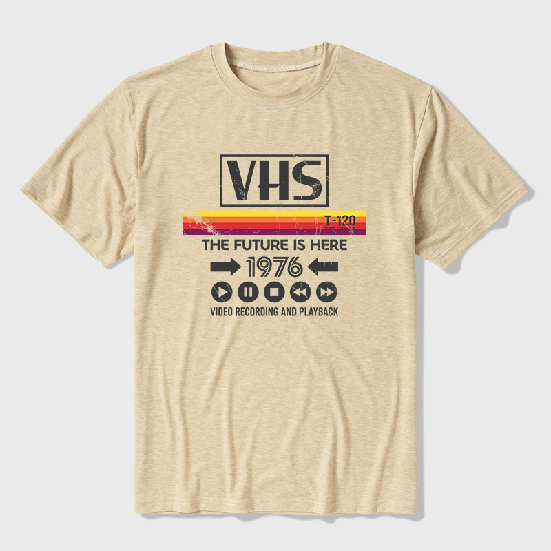 VHS The Future Ultra Soft Heather Tee
