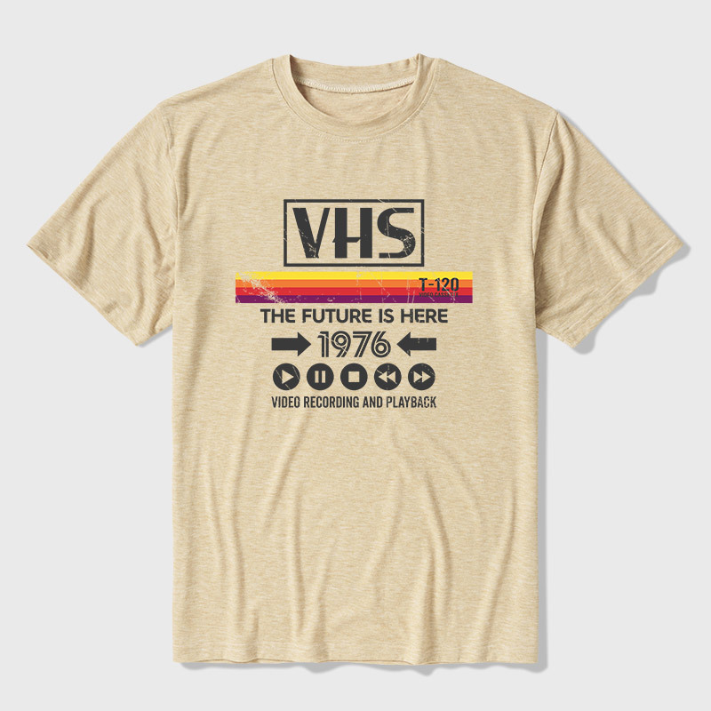 VHS The Future Ultra Soft Heather Tee