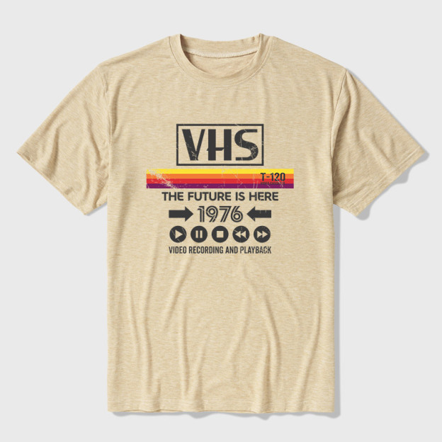 VHS The Future Ultra Soft Heather Tee