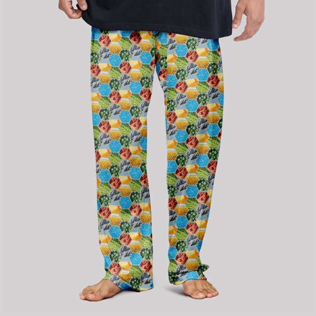 Board Games Full Print Geek Loungewear Pants