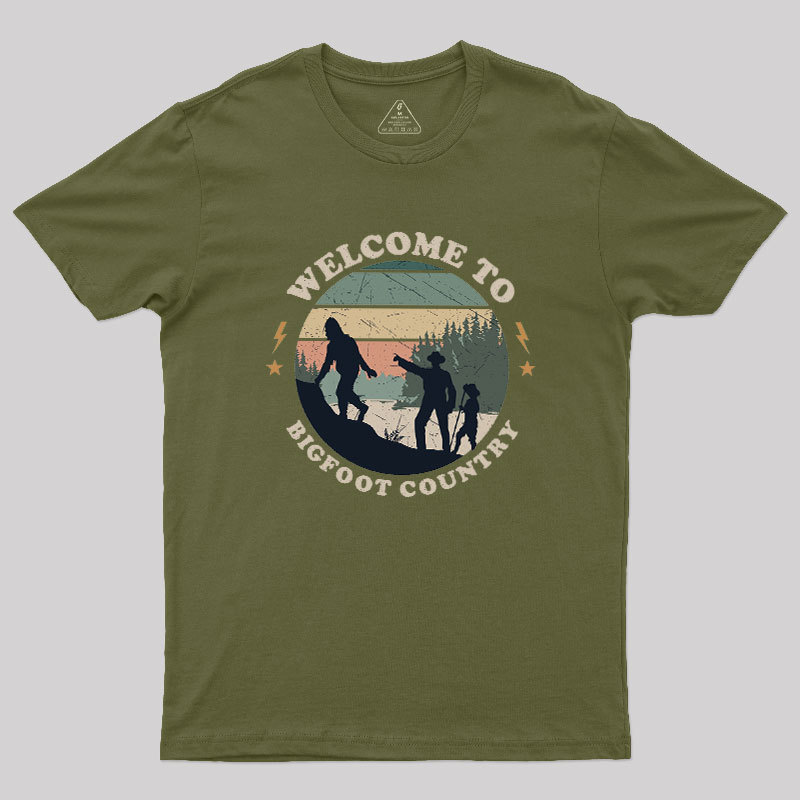 Bigfoot Country Geek T-Shirt