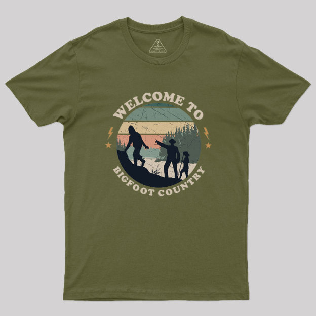 Bigfoot Country Geek T-Shirt