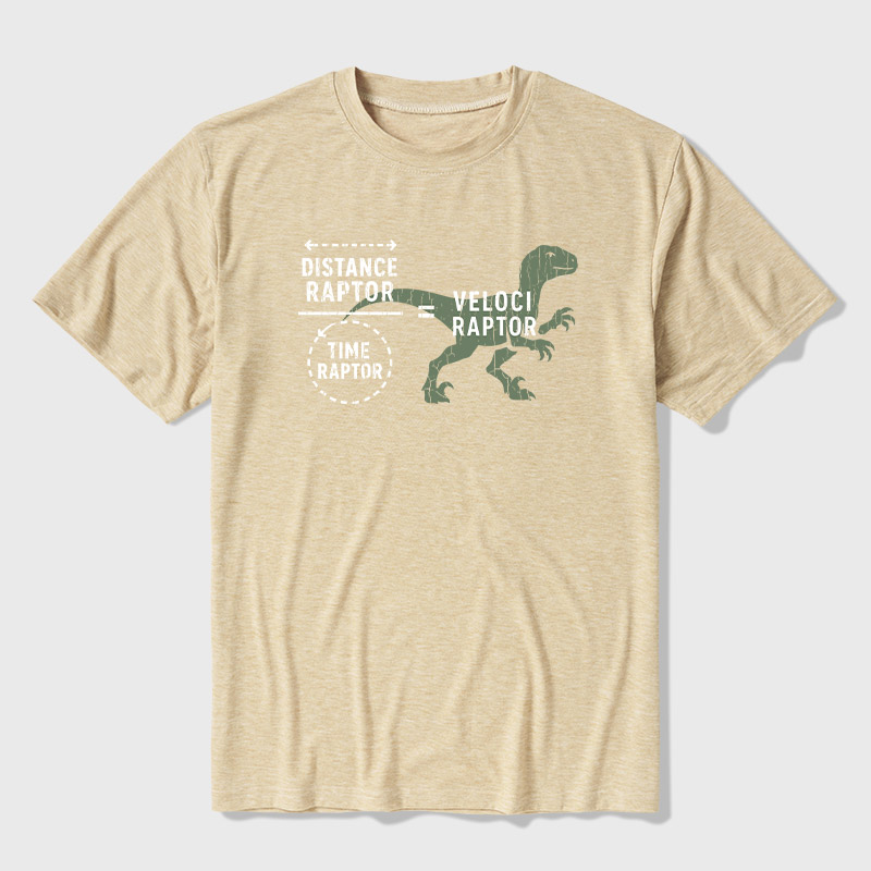 Equations Of Motion Science Velociraptor Ultra Soft Heather Tee