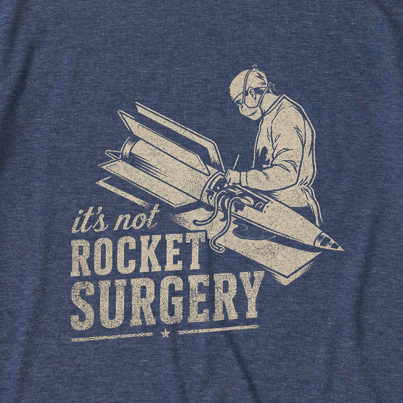 Rocket Surgery Ultra Soft Heather Tee
