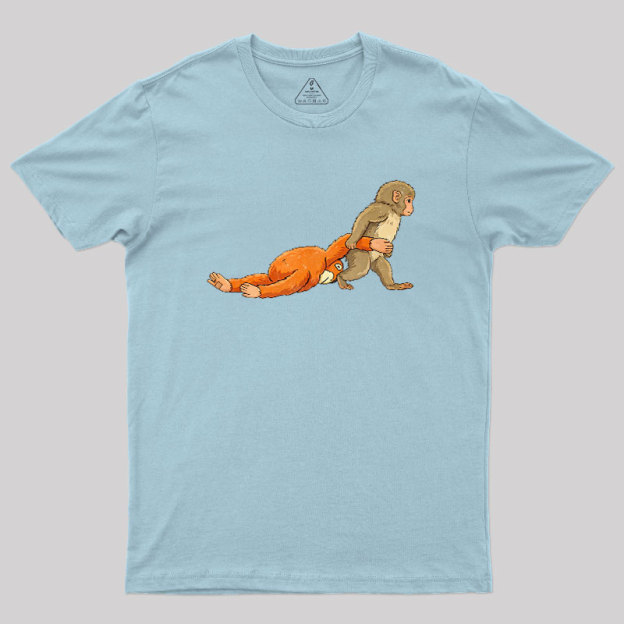 Lonely Punch Monkey Geek T-Shirt