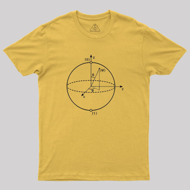 Bloch Sphere Geek T-Shirt