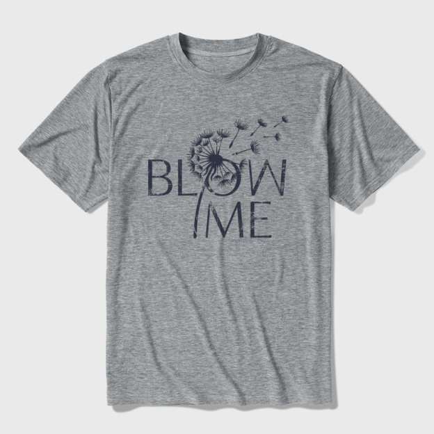 Dandelion Joke Ultra Soft Heather Tee