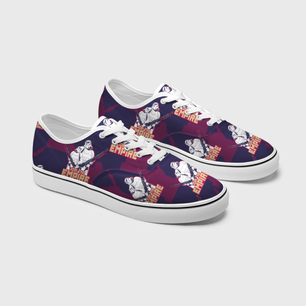 Galactic Empire Geek Canvas Shoes