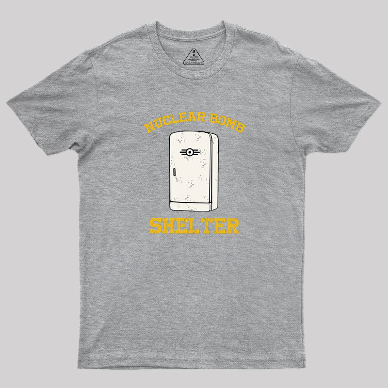 Nuclear Bomb Shelter Geek T-Shirt